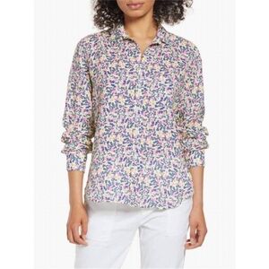 Frank and Eileen floral print button down